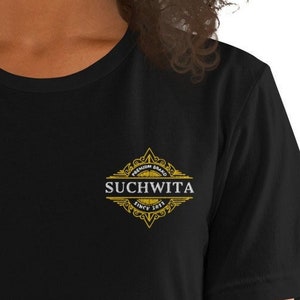 Embroidered Suchwita Whisky Shirt Tshirt UNISEX | AgustD Yoongi Suga D2 | Hobihearteu Shop