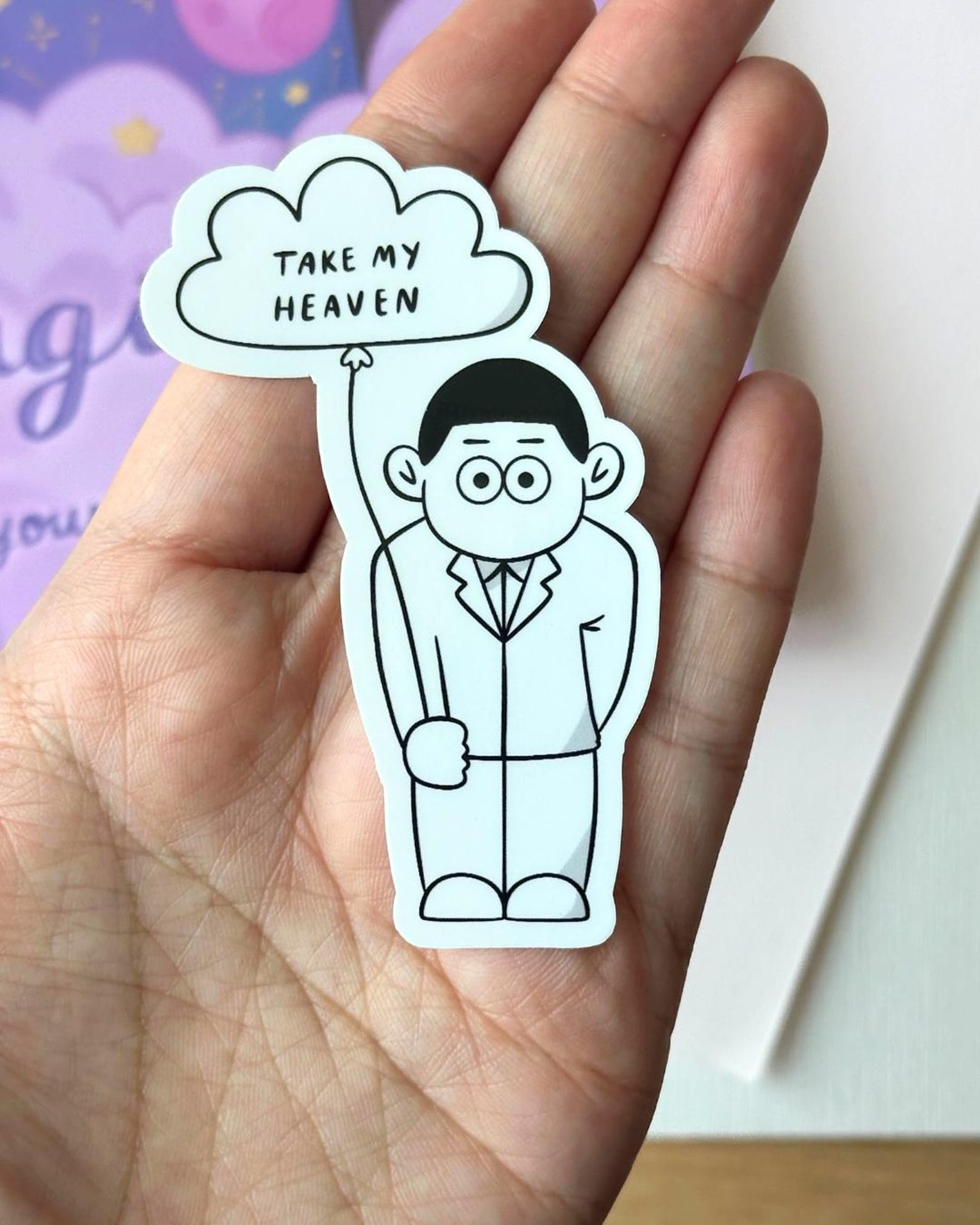 Namjoon Take My Heaven RPWP Sticker Vinyl Waterpoof | RM Namjoon Right ...