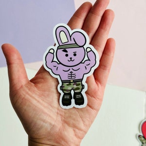 Koch Militär Vinyl Aufkleber | Jk Jungkook | Hobihearteu Shop