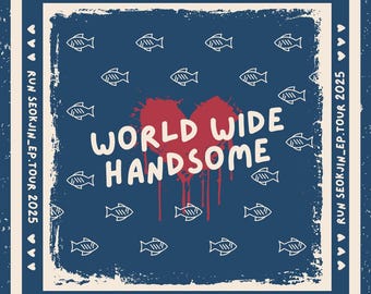 Pre-order: Run Seokjin Bandana Worldwide Handsome RunSeokjin EP Concert Tour Scarf, Jin | Hobihearteu Shop, New Arrival