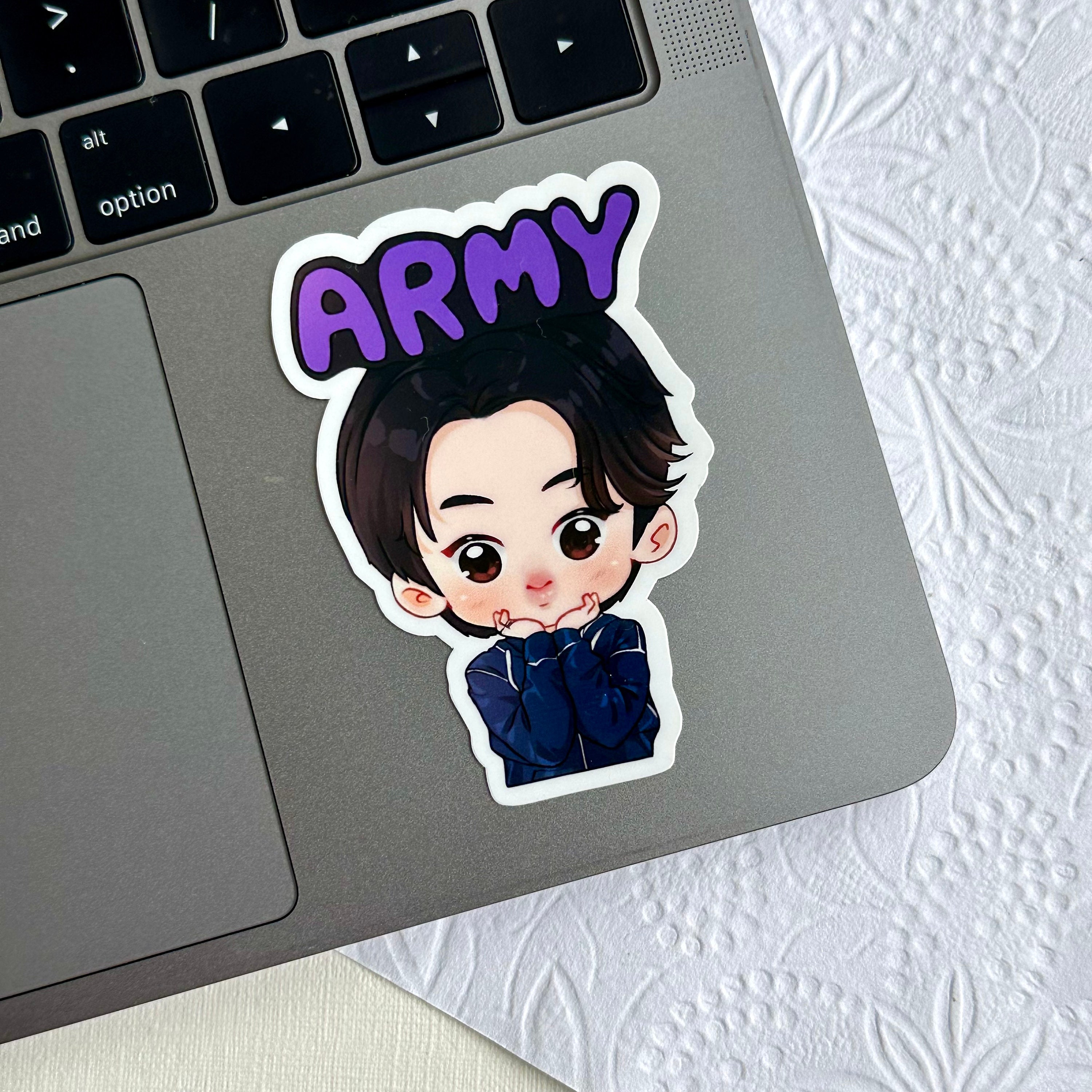 Jin ARMY Headband Vinyl Waterpoof Sticker | Jin Seokjin