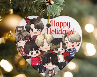 BT21 Baby Christmas Tree Ornament Decoration Line Friends Bts