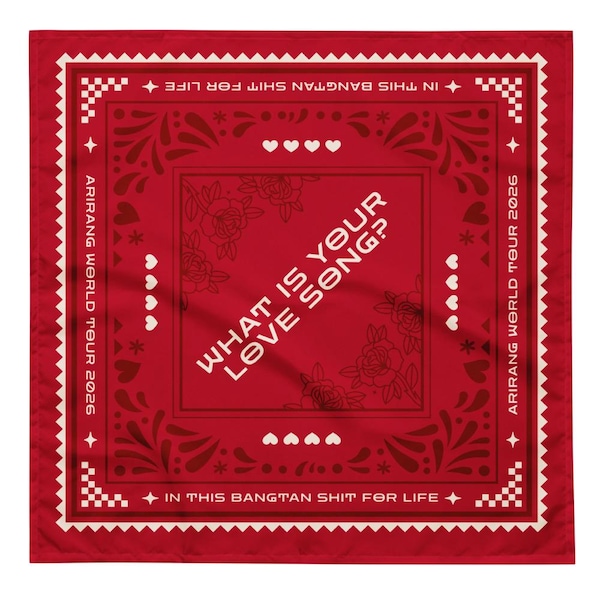 What is Your Love Song Bandana | Hobihearteu Shop