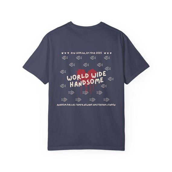 World Wide Handsome Run Seokjin EP Tour Concert Shirt | Jin