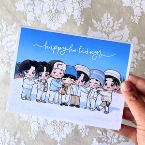 Winter Paket Weihnachten Urlaub Karte | Hobihearteu Shop