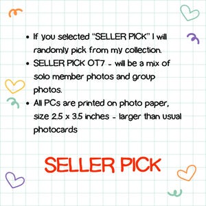 Concert Tour Photocards PCs Freebies Bulk Wholesale | Hobihearteu Shop image 2