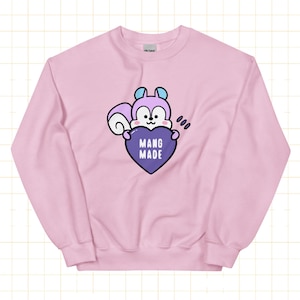 Mang Made Sweatshirt Human Hope Collab | J-Hope | Hobihearteu Shop New Arrival