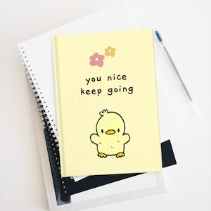 Journal Personalisierte Sie Nizza Keep Going Hardcover Journal Notebook Matte | JIminie | Custom Add Your Name | Hobihearteu Shop