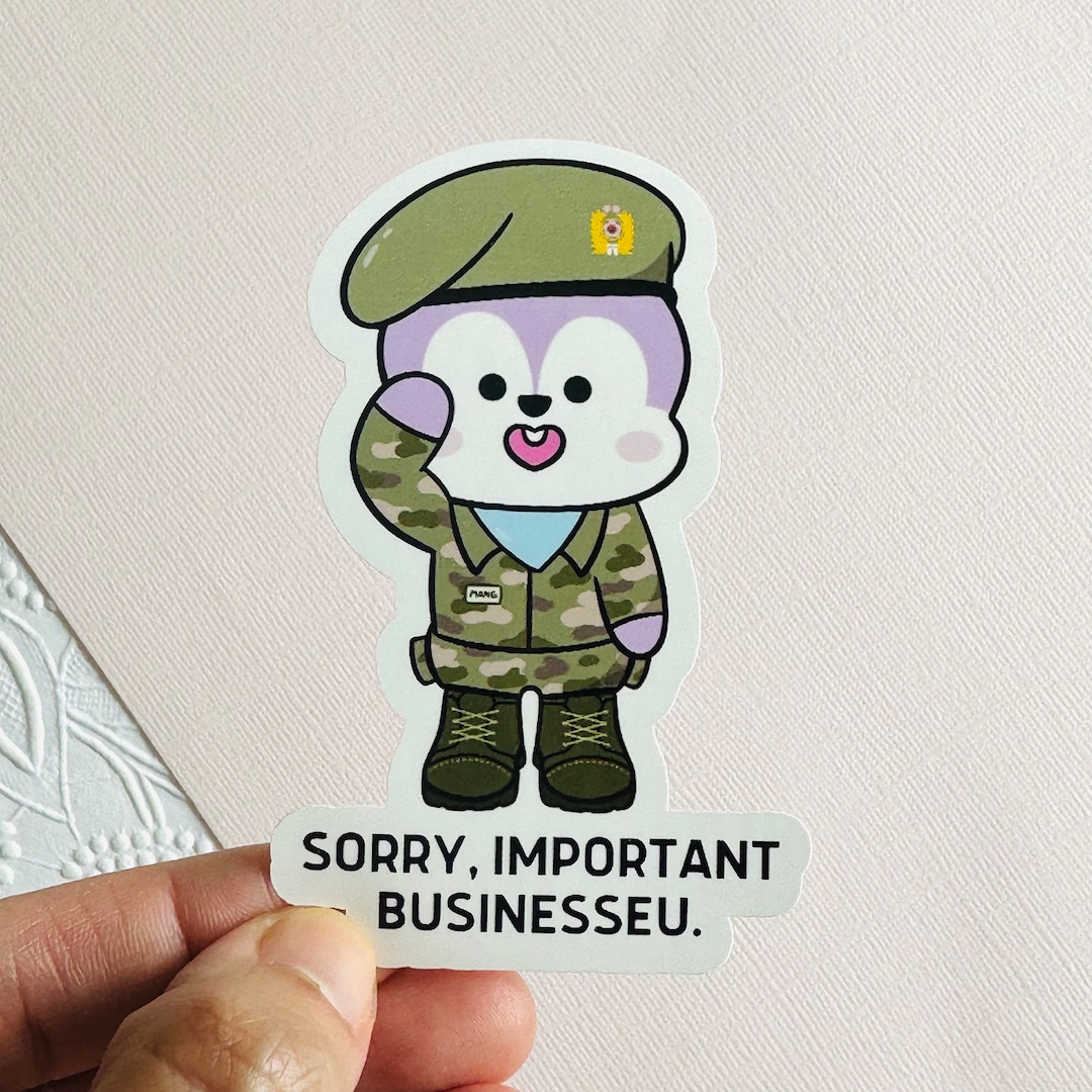 Inside New Mang Important Businesseu Sticker Vinyl Waterpoof