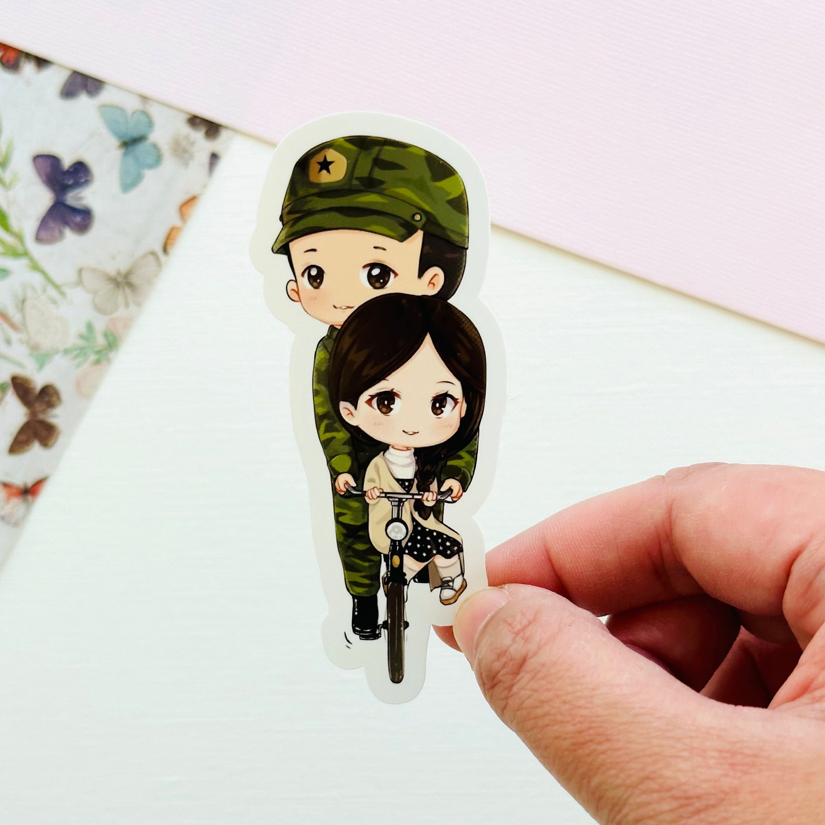 CLOY 愛の不時着 防水ステッカー | キャプテン リ・ジョンヒョク ユン