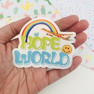 Hope World Wasserpoof Aufkleber Vinyl | Hobihearteu Shop