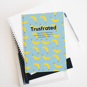 Journal Personalisiertes Trusfrated JK Hardcover Journal Notizbuch Matt | Personalisierter Name | Hobihearteu Shop