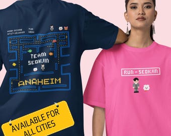 JIN RUNSEOKJIN ツアーコンサートシャツ、ジンシャツソクジン T