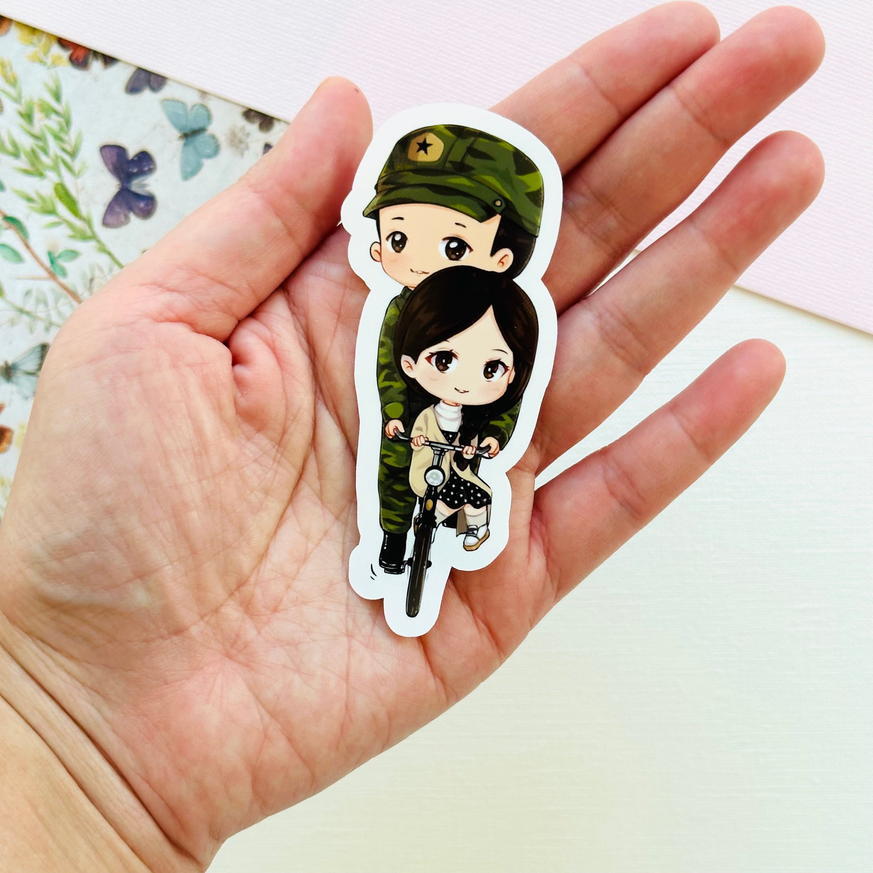 CLOY 愛の不時着 防水ステッカー | キャプテン リ・ジョンヒョク ユン