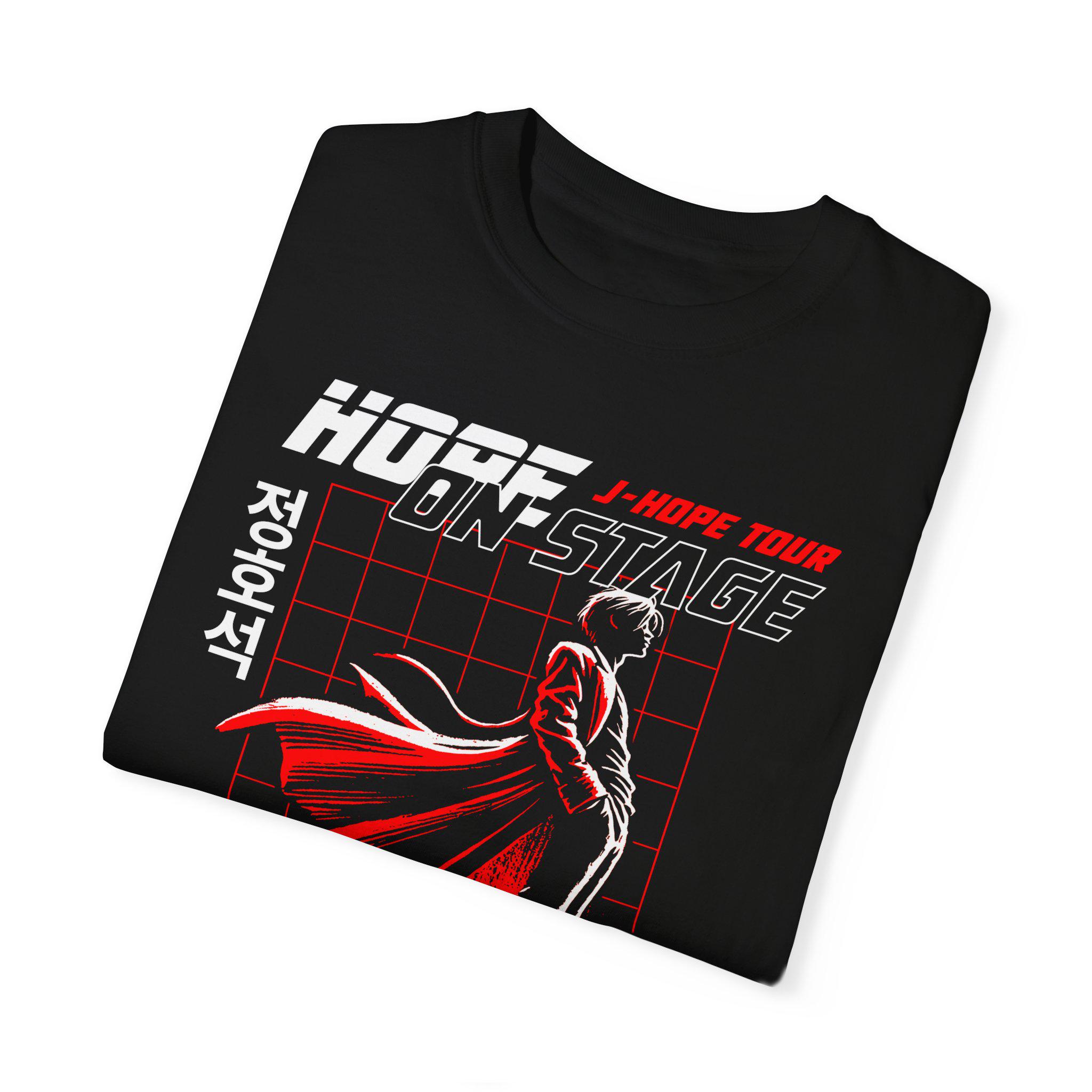 アイドル [HOPE ON THE STAGE_FINAL] T-Shirt (Red) HOPE ON THE STAGE_FINAL] T-Shirt (Red)