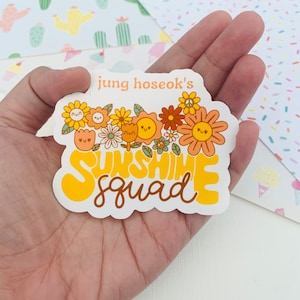 Sunshine Squad Aufkleber Vinyl Wasserball | Hobihearteu Shop