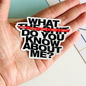 Hä?! DDAY Vinyl Sticker | Yoongi Suga AgustD Jhope Hobi | Hobihearteu Shop