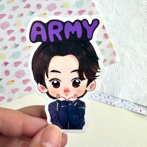 Jin ARMY Stirnband Vinyl Wasserpoof Aufkleber | Jin Seokjin | Runseokjin Hobihearteu Shop