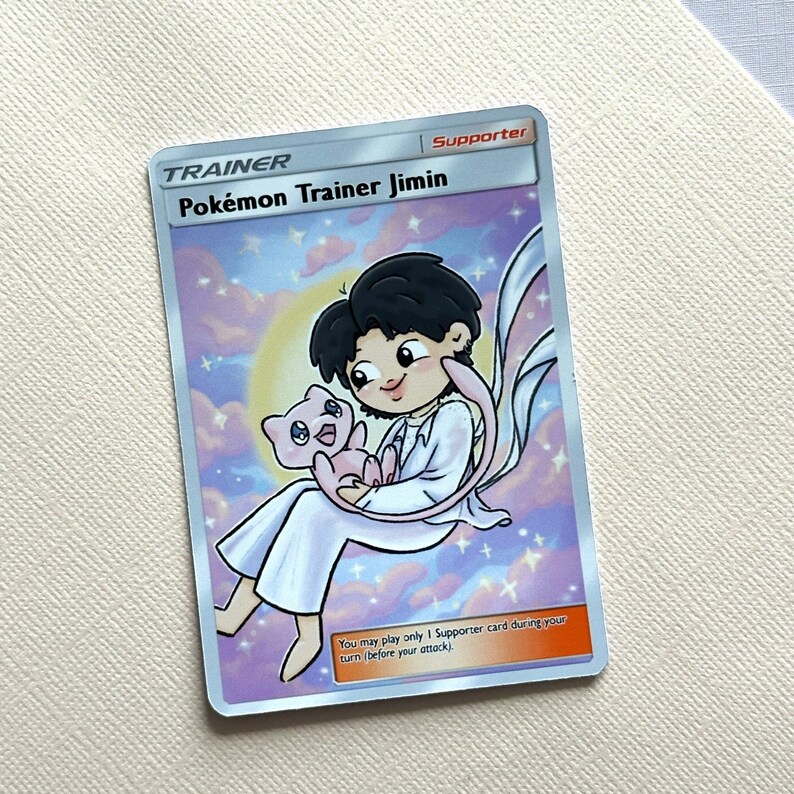 Jimin Poketan Card | Park Jimin | Hobihearteu Shop image 2