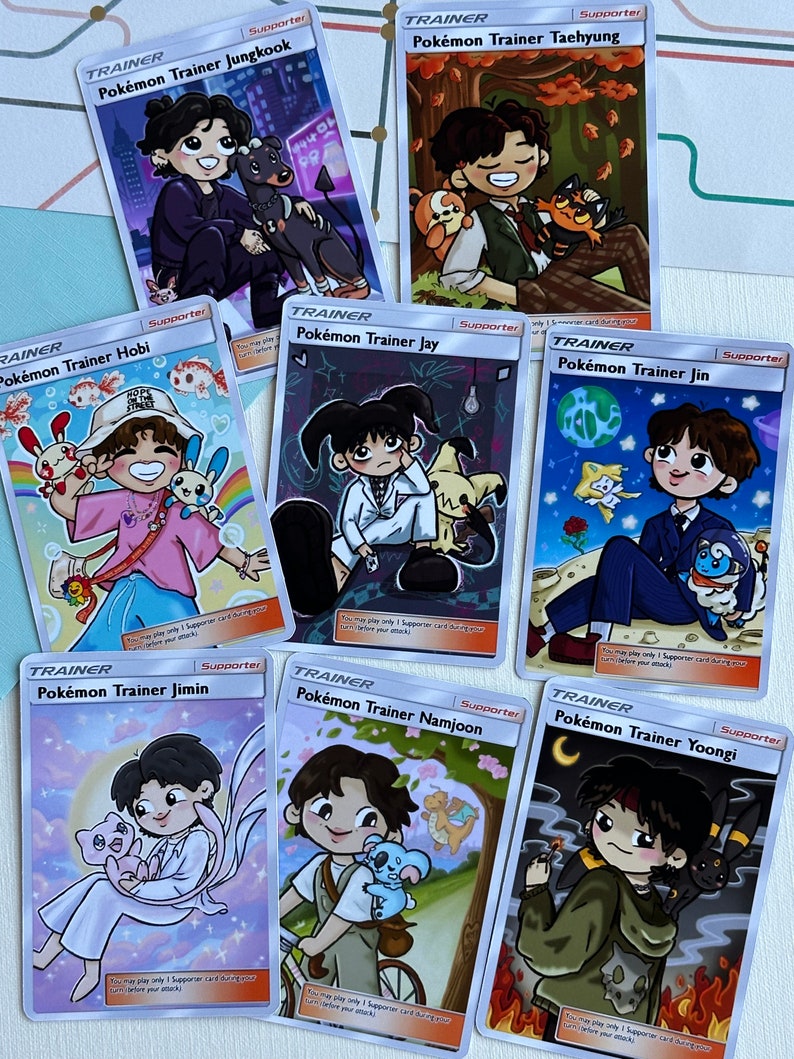 Jimin Poketan Card | Park Jimin | Hobihearteu Shop Buy all 8