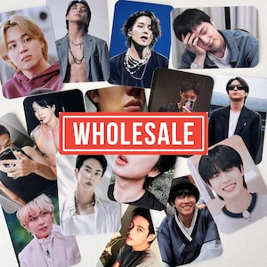 50/100 cartes photo en gros pour vos cadeaux Cadeaux pour les concerts de Jin Runseokjin, Hobihearteu Shop