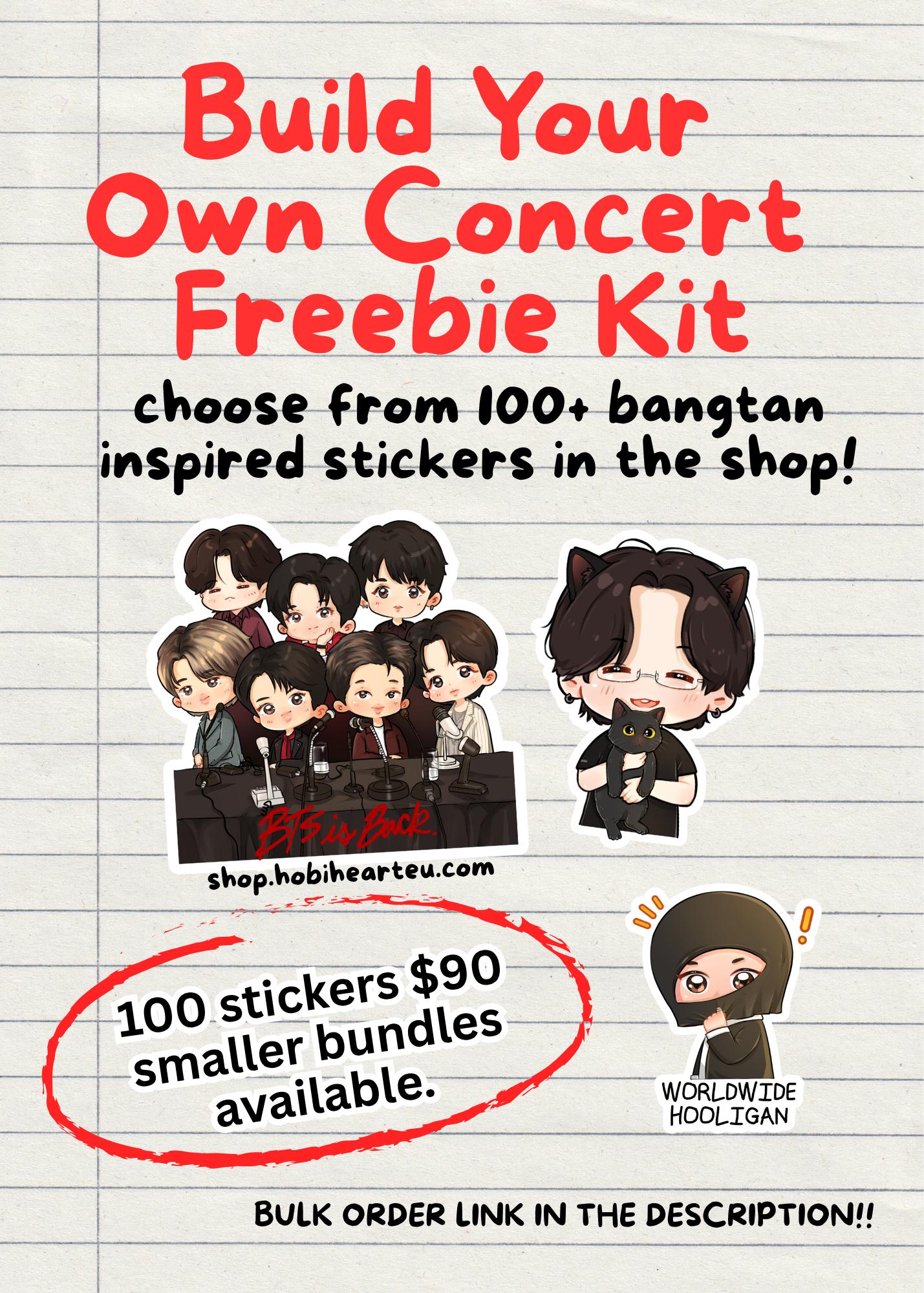 Yoongi Shibal DDAY Concert Vinyl Waterpoof Sticker | Suga Agustd
