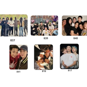 Groupe OT7 Cartes photo PC | Boutique Hobihearteu
