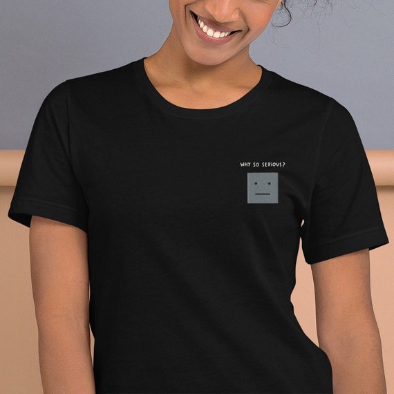 Embroidered people why so serious song lyrics shirt tshirt etsy