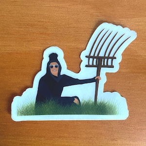 Amish David Rose Sticker