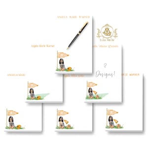 Tennessee Stationery Notepad: University College Memo Note Pad  (5.5x8.5 Large )