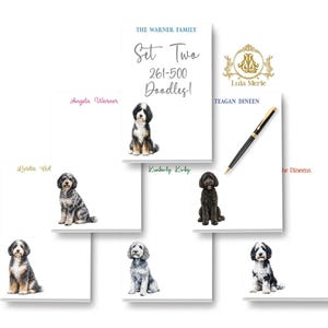 Personalized Stationery Notepad, Doodle Dog List Maker, Dog Breed Memo Note Pad, To Doodle List, Labradoodle, Golden Doodle, Aussie Doodle, Bernedoodle, Poodle Mix, Sheepadoodle, Cavapoo, Cavachon, Custom Family Pet, Dog Lover Stationery Gift, Family Custom Pet, Dog Breeder, Kennel Business, Owner Trainer, Boarding, Groomer Business, Veterinarian, Vet, Christmas Stocking Stuffer, Easter Basket, Valentines, Couples Gift, Realtor New Home Present, Birthday Party, Hostess Gift, Mothers Day Present