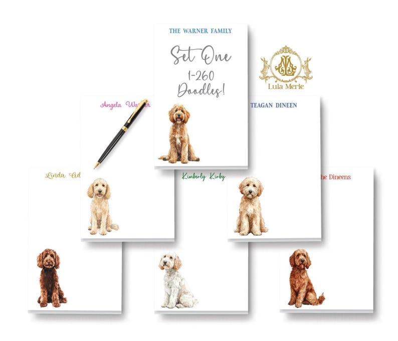 Personalized Stationery Notepad, Doodle Dog List Maker, Dog Breed Memo Note Pad, To Doodle List, Labradoodle, Golden Doodle, Aussie Doodle, Bernedoodle, Poodle Mix, Sheepadoodle, Cavapoo, Cavachon, Custom Family Pet, Dog Lover Stationery Gift, Family Custom Pet, Dog Breeder, Kennel Business, Owner Trainer, Boarding, Groomer Business, Veterinarian, Vet, Christmas Stocking Stuffer, Easter Basket, Valentines, Couples Gift, Realtor New Home Present, Birthday Party, Hostess Gift, Mothers Day Present