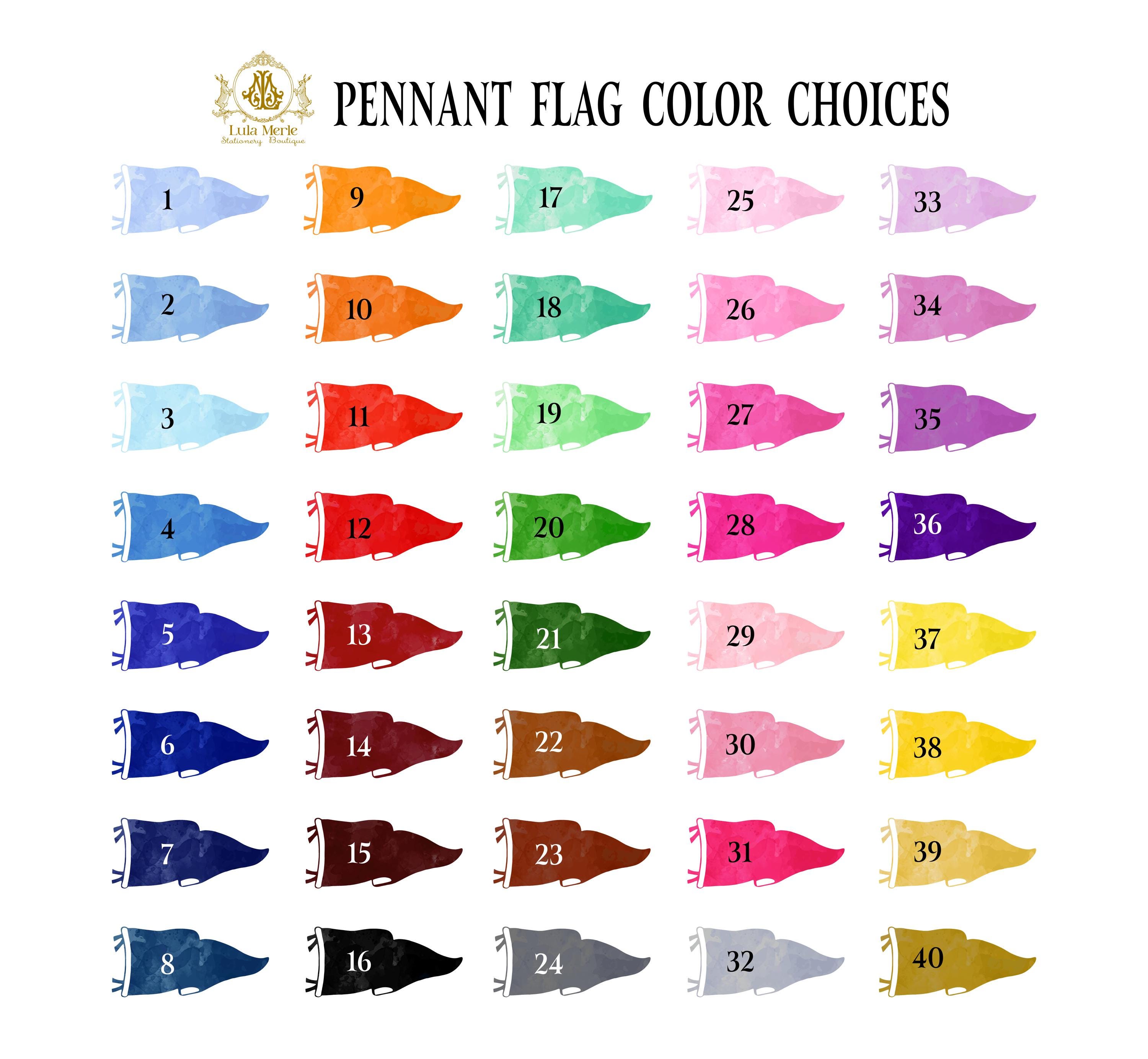 School Pennant Flag Stationery Notepad: University College Memo Note Pad, Graduation Gift (Large 5.5 x 8.5)