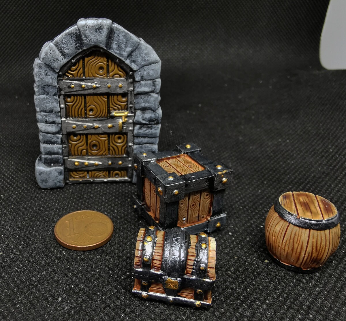 Dungeon Set 5 X Door 5 X Box 5x Chest 5 X Barrel Etsy Hong Kong