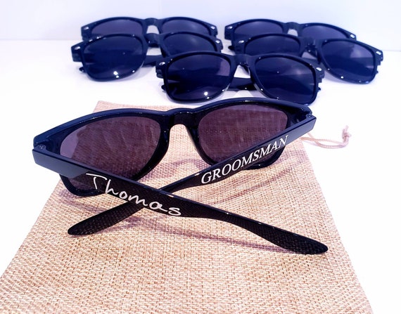 groom bridesmaid sunglasses uk