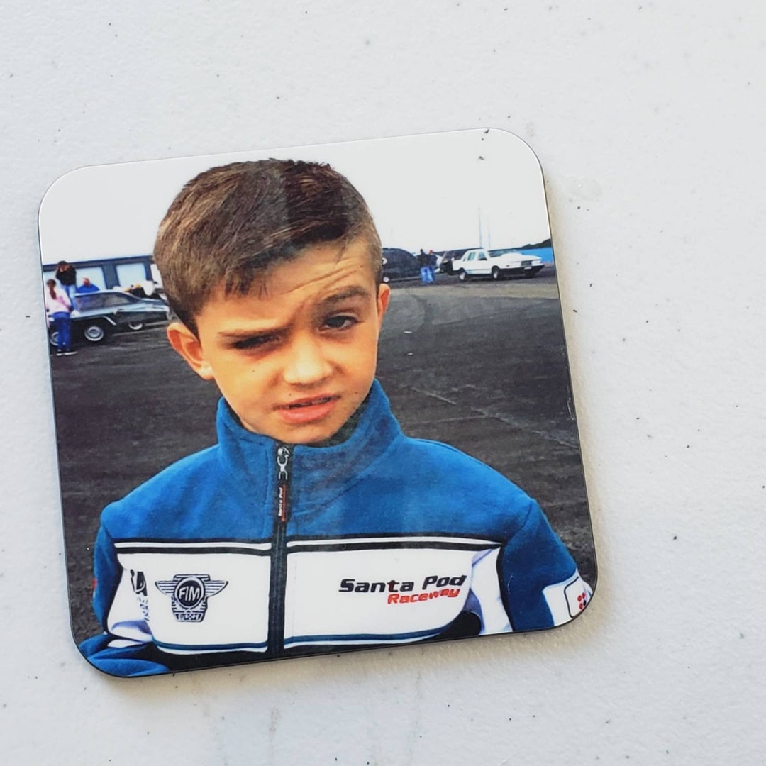 Wooden Coaster With Photo Custom Made Set of 1/4/6 Etsy