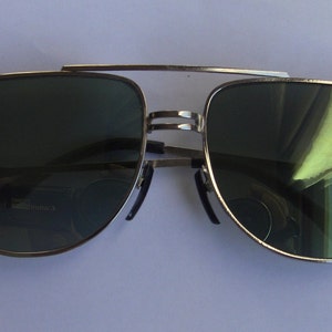 Vintage SUNGLASSES REAL GLASS 1980s