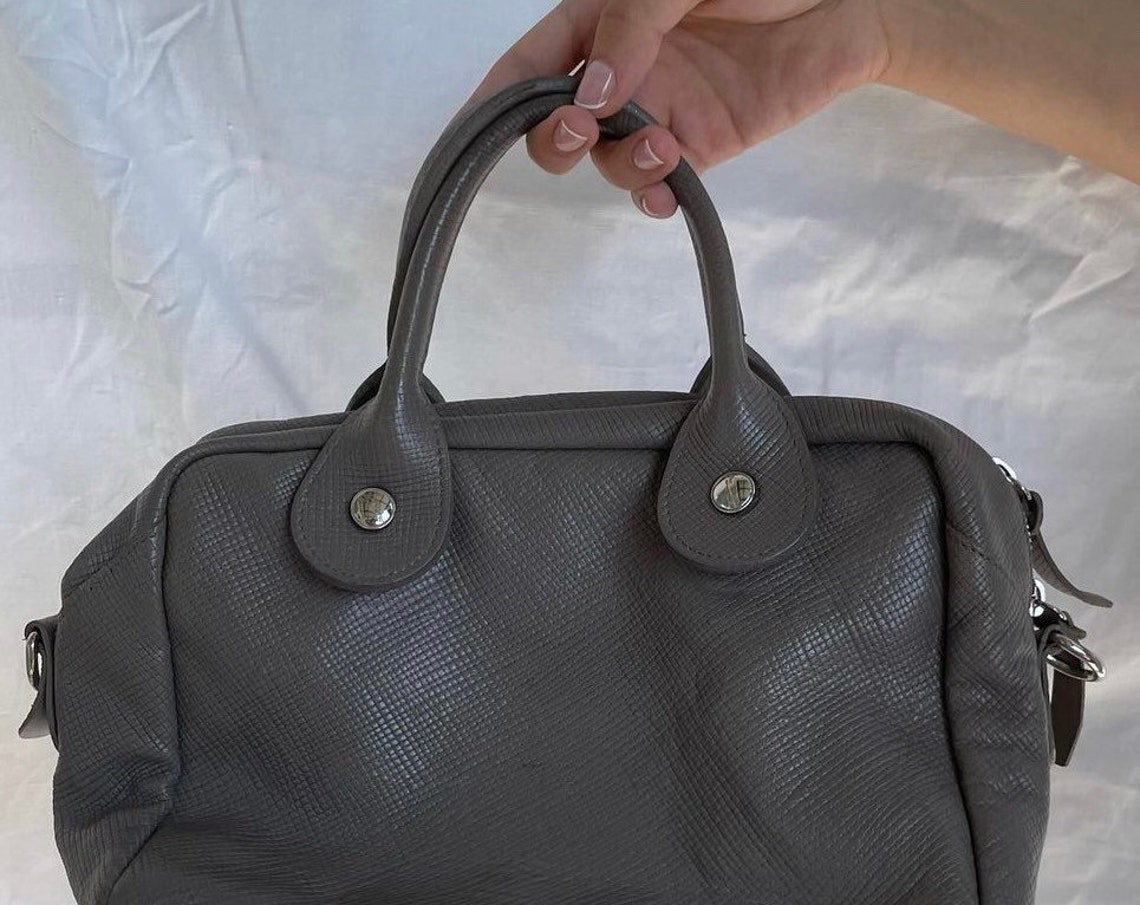 Longchamp vintage bag Longchamp tote Longchamp leather bag Etsy