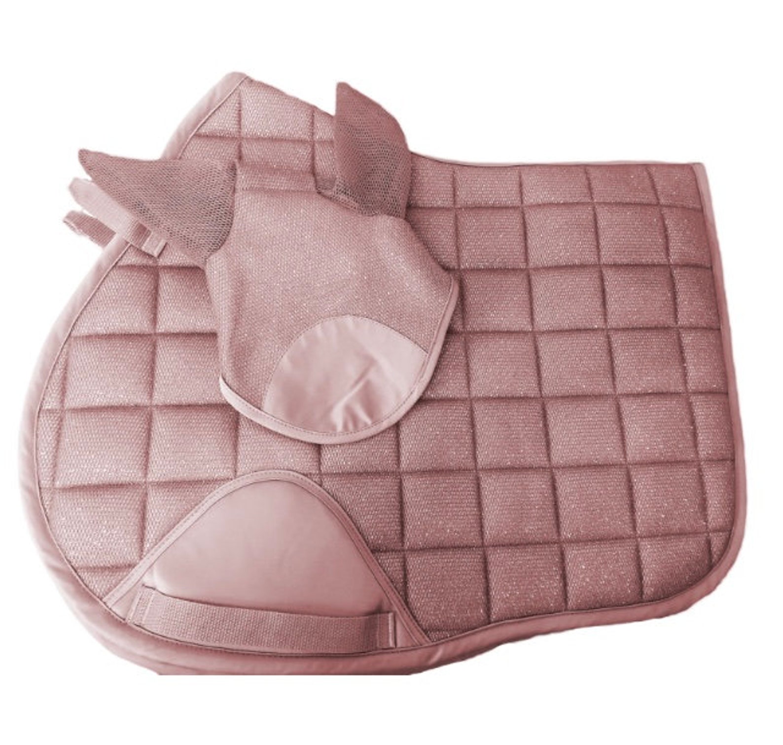 Glitter saddle pad and matching ear Etsy