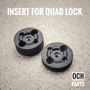 For Quad Lock Insert Adapter for Garmin / Wahoo / Bryton / XOSS mounts