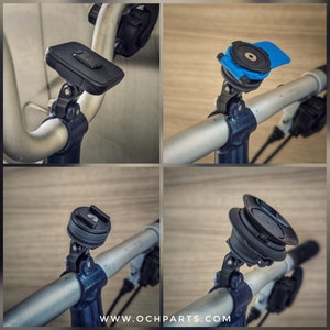 Adjustable CNC Stem Adapter for Brompton
