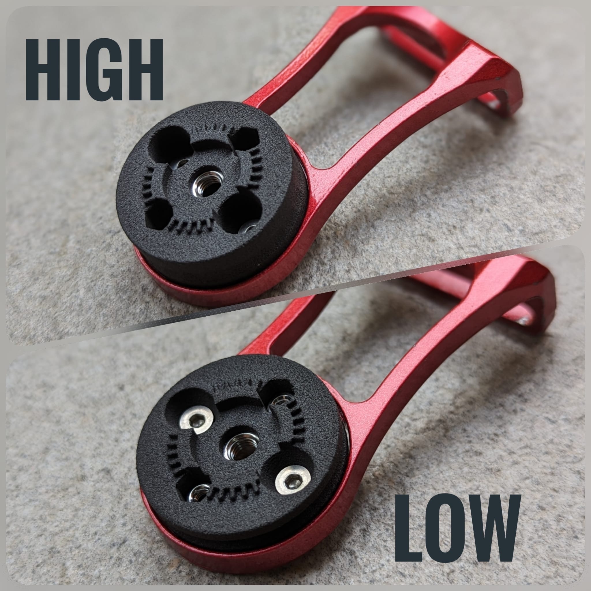 For Quad Lock Insert Adapter for Garmin / Wahoo / Bryton / XOSS Mounts