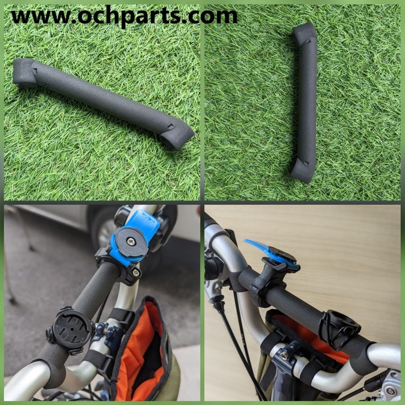 Guidon élévateur J&L En Titane Pour Brompton - Ultra Léger - Type M/H - Diamètre 25,4 Mm