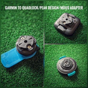 Garmin naar Quad Lock / Peak Design / Mous Intralock-adapter