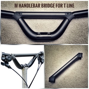 Carbon Fiber handlebar bridge for Brompton T Line M - T5