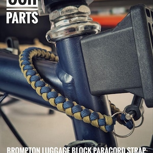 Paracord Brompton Luggage Block Strap