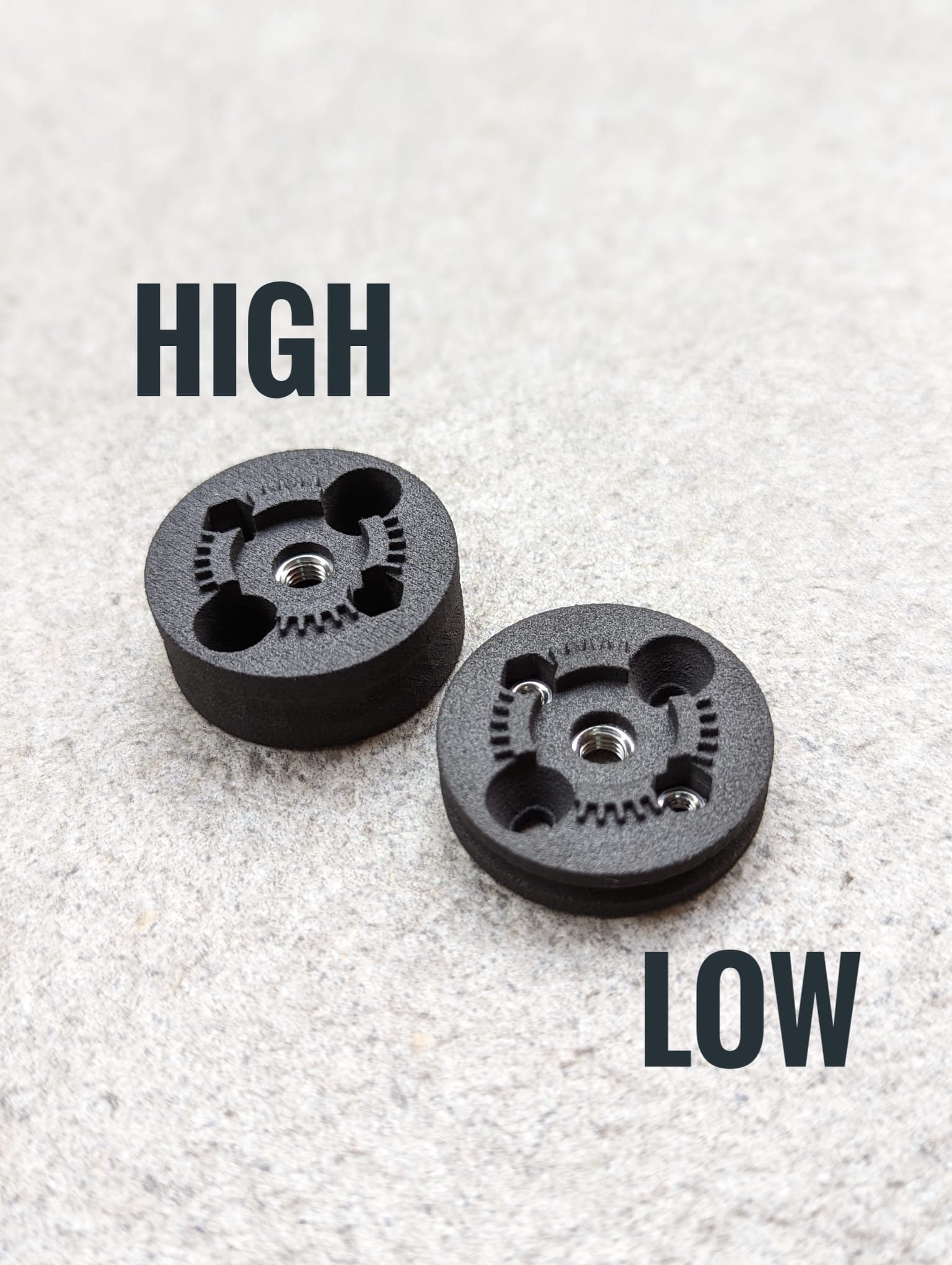 Garmin Vector Thread Insert For Quad Lock Insert Adapter for Garmin / Wahoo / Bryton / XOSS Mounts ...