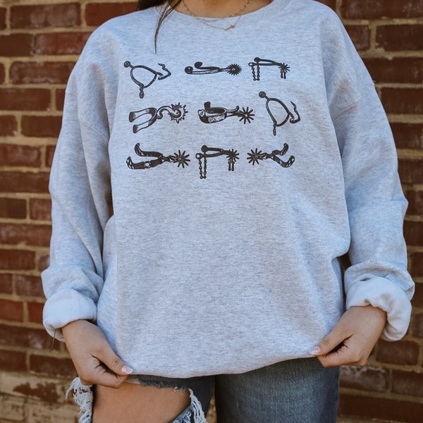 Spur Cowboy Western Sweatshirt