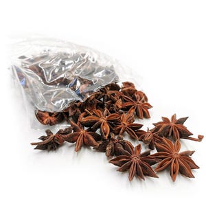 Star Anise – 100g Exotic Dried Spice | Natural Star Anise for Crafts, Potpourri & Holiday Decor | Aromatic Rustic Decoration for Christmas