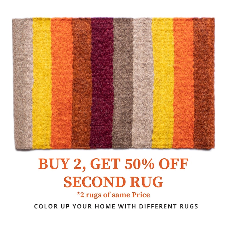 sisal rug fall decoration